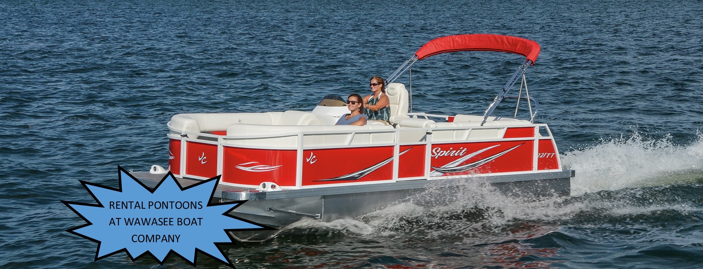 Pontoon Rental at Wawasee Boat Company