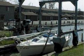 Our staff, giving serving a boat